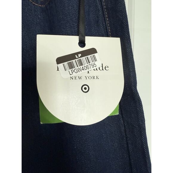 Kate Spade New York x Target High Rise Straight Leg Wide Cuff Denim Jeans Sz 0 - Picture 5 of 7